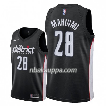Washington Wizards Ian Mahinmi 28 2018-19 Nike City Edition Musta Pelipaidat Swingman - Miesten